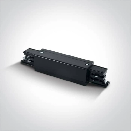 kinkiecik.pl Łącznik prosty 16A Black connector live 41010A/B ONE LIGHT