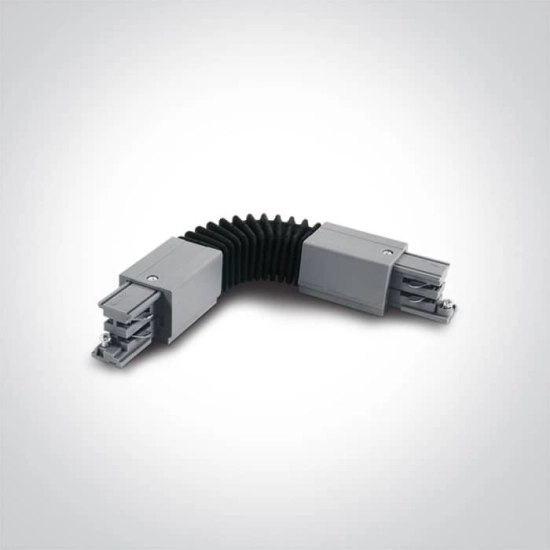 kinkiecik.pl Łącznik wyginany 16A Grey Flexible corner 41024A/G ONE LIGHT
