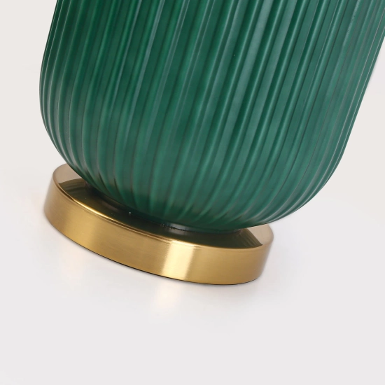 Lampa stołowa Tamiza 65 cm zielona 1xE27 LP-1515/1T big green Light Prestige