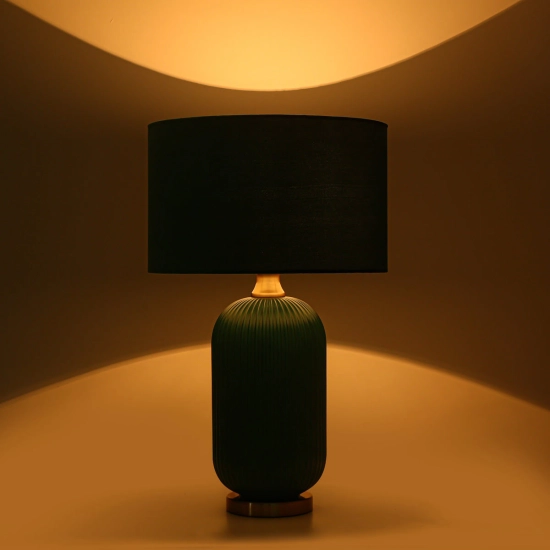 Lampa stołowa Tamiza 65 cm zielona 1xE27 LP-1515/1T big green Light Prestige