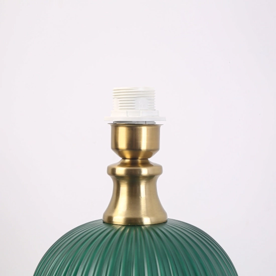 Lampa stołowa Tamiza 65 cm zielona 1xE27 LP-1515/1T big green Light Prestige