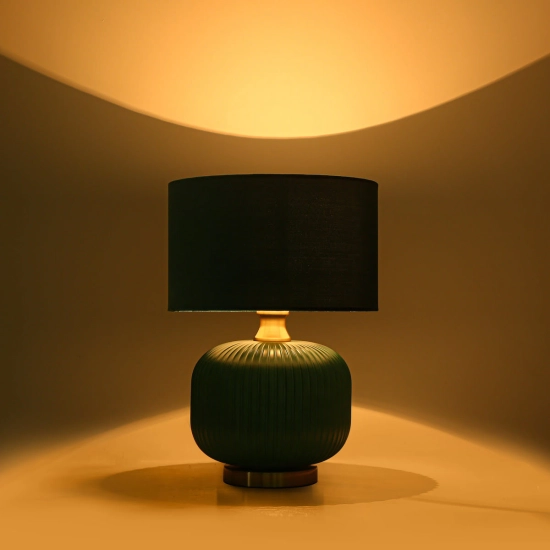 Lampa stołowa Tamiza 48 cm zielona 1xE27 LP-1515/1T small green Light Prestige