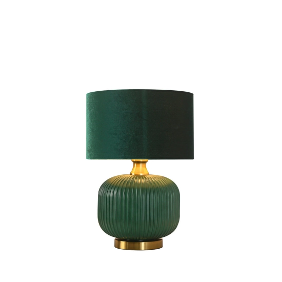 Lampa stołowa Tamiza 48 cm zielona 1xE27 LP-1515/1T small green Light Prestige
