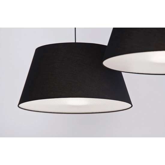 Lampa wisząca NATALIA 2 S BLACK AZ1923+AZ2590 AZZARDO