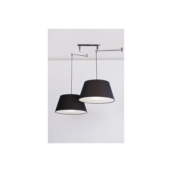 Lampa wisząca NATALIA 2 S BLACK AZ1923+AZ2590 AZZARDO