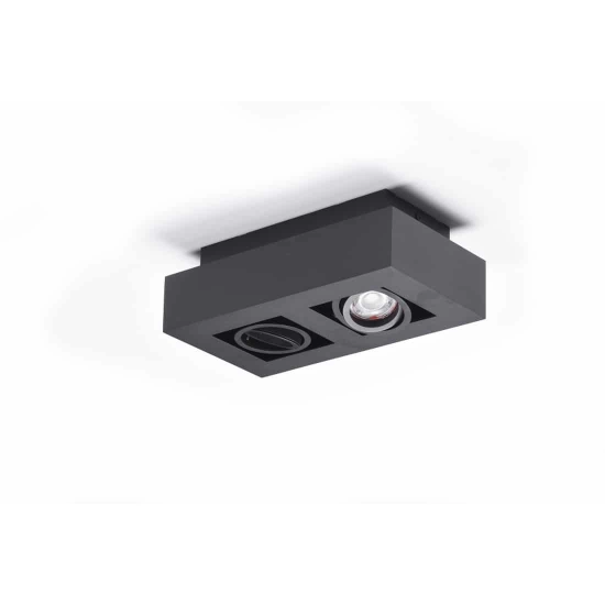 Plafon Nikea 2 GU10 (black) AZ4435 AZZARDO