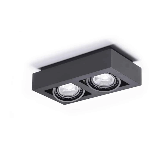 Plafon Nikea 2 ES111 (black) AZ4441 AZZARDO