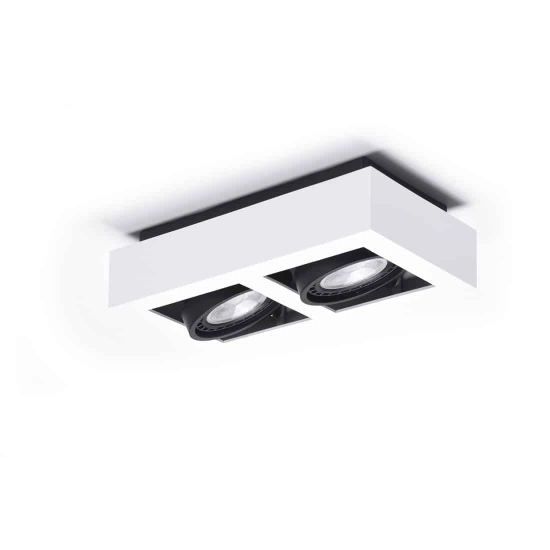 Plafon Nikea 2 ES111 (white/black) AZ4439 AZZARDO