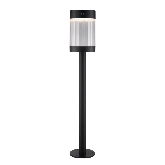 Lampa ogrodowa Coupar Solar IP44 czarna, czujnik ruchu 2518228003 Nordlux
