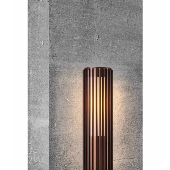 kinkiecik.pl Lampa ogrodowa stojąca Aludra 45 - Nordlux, brąz - IP54 E27 2118028061