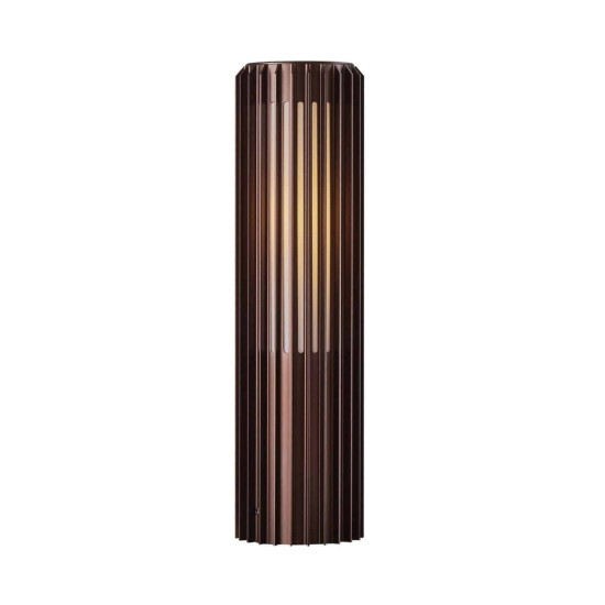 kinkiecik.pl Lampa ogrodowa stojąca Aludra 45 - Nordlux, brąz - IP54 E27 2118028061