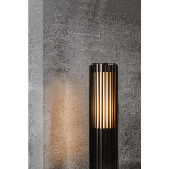 kinkiecik.pl Lampa ogrodowa stojąca Aludra 45 - Nordlux, czarna - IP54 E27 2118028003