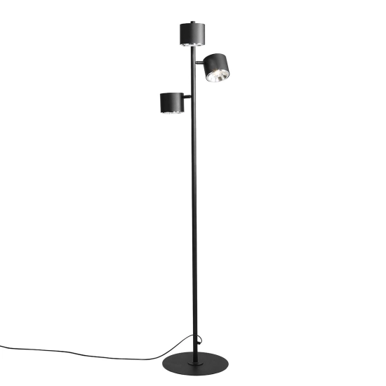 LAMPA PODŁOGOWA 3 PŁ. BOT CZARNY 1047A ALDEX - zdjęcie produktu