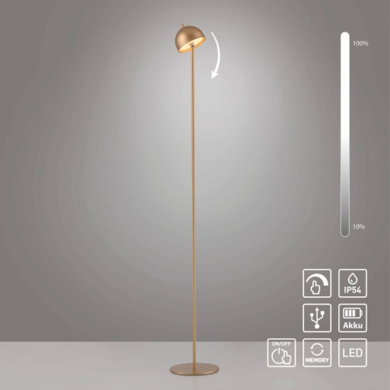Lampa podłogowa BELLIS 19245-12 Paul Neuhaus Schöner Wohnen - zdjęcie produktu