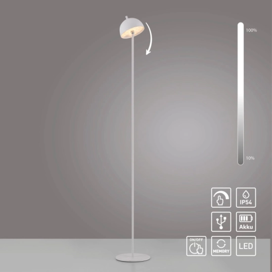Lampa podłogowa BELLIS 19245-16 Paul Neuhaus Schöner Wohnen - zdjęcie produktu