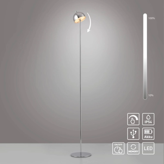 Lampa podłogowa BELLIS 19245-17 Paul Neuhaus Schöner Wohnen - zdjęcie produktu