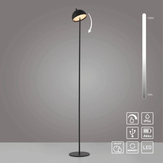 Lampa podłogowa BELLIS 19245-18 Paul Neuhaus Schöner Wohnen - zdjęcie produktu