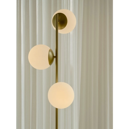 Lampa podłogowa Lilly – mosiężna 48613035 Nordlux