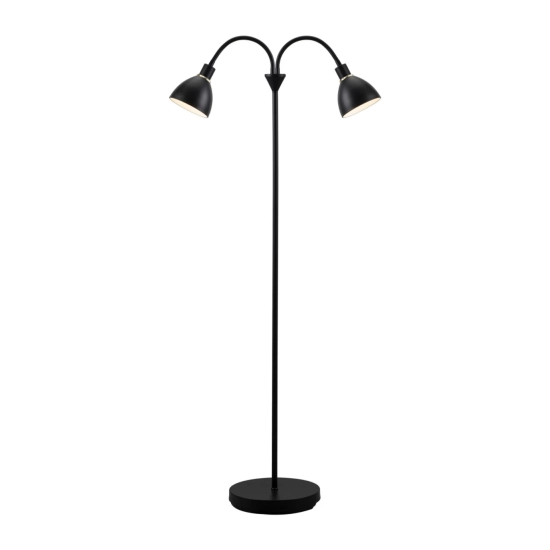 Lampa podłogowa Ray Double czarny 63224003 Nordlux - zdjęcie produktu