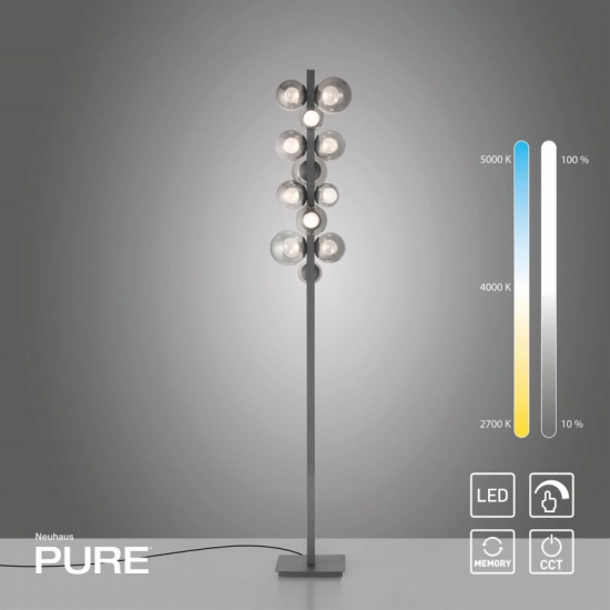 Lampa podłogowa E-POPUP 557-15 Paul Neuhaus - zdjęcie produktu