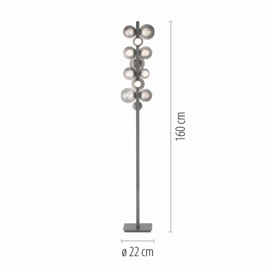 Lampa podłogowa E-POPUP 557-15 Paul Neuhaus by Zuma Line