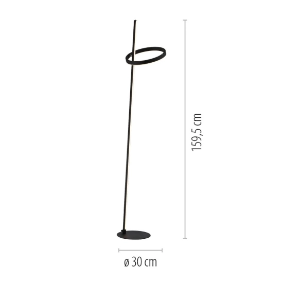 Lampa podłogowa RITUS 15397-18 Paul Neuhaus by Zuma Line