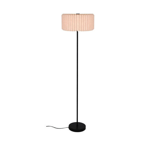 Lampa podłogowa Vivienne – elegancka lampa stojąca z plisowanym abażurem 2612284003 Nordlux