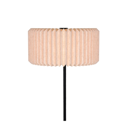 Lampa podłogowa Vivienne – elegancka lampa stojąca z plisowanym abażurem 2612284003 Nordlux