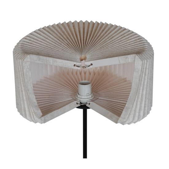 Lampa podłogowa Vivienne – elegancka lampa stojąca z plisowanym abażurem 2612284003 Nordlux