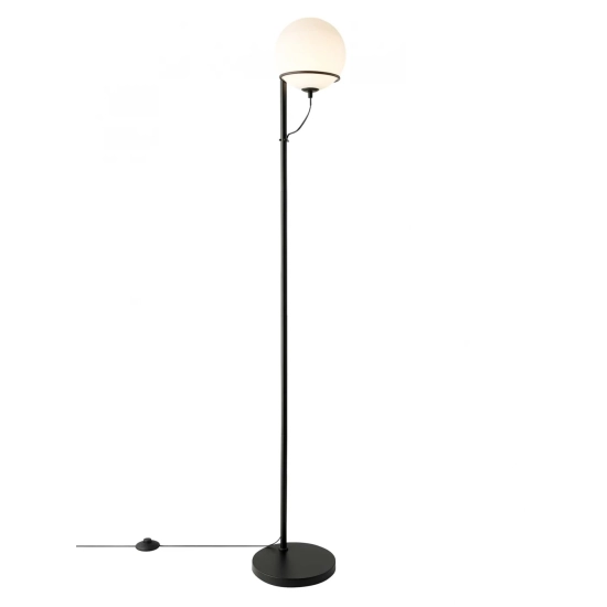 Lampa podłogowa Wilson Nordlux - szklana kula 2412594003