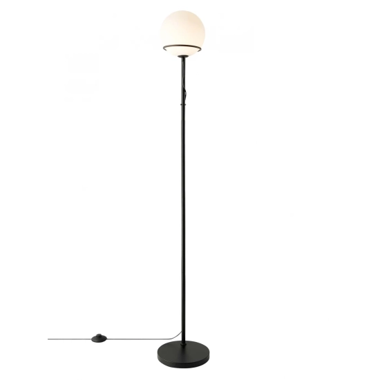 Lampa podłogowa Wilson Nordlux - szklana kula 2412594003