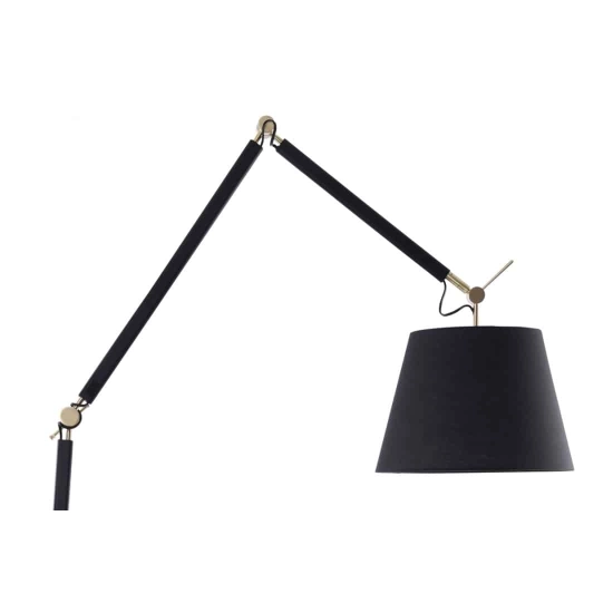 Lampa podłogowa ZYTA FLOOR złota AZ4193+AZ2597 śr. 20cm AZZARDO