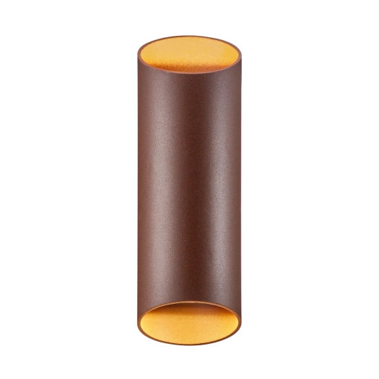 kinkiecik.pl Zewnętrzna lampa ścienna Nico Round 22 - Nordlux, rdzawy 2218231009