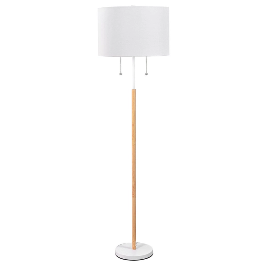 Lampa stojąca Fogo 2xE27 biała LP-0304/2F WH LIGHT PRESTIGE
