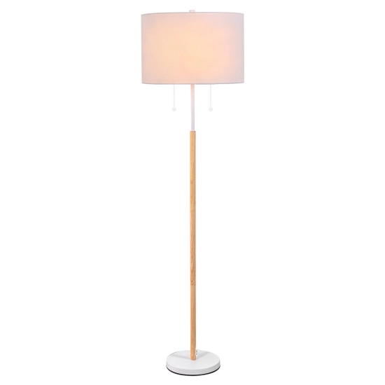 Lampa stojąca Fogo 2xE27 biała LP-0304/2F WH LIGHT PRESTIGE