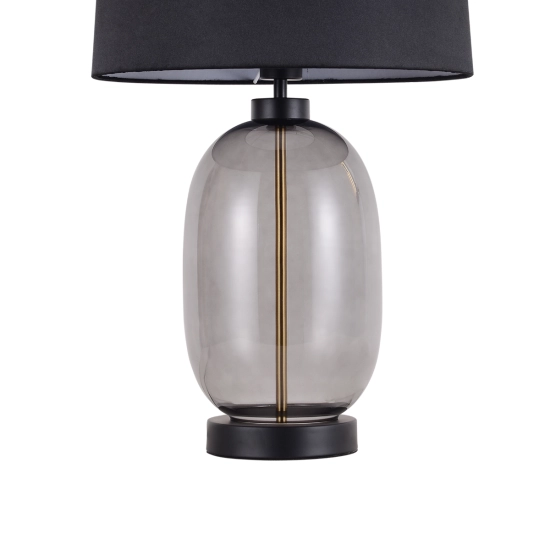 Lampa stołowa Amur dymna 1xE27 LP-919/1T smoked Light Prestige