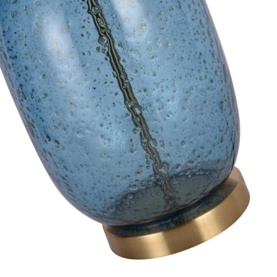 Lampa stołowa Amur niebieska LP-919/1T blue LIGHT PRESTIGE