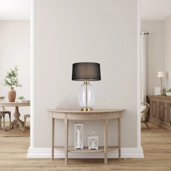 Lampa stołowa Amur niebieska LP-919/1T blue LIGHT PRESTIGE