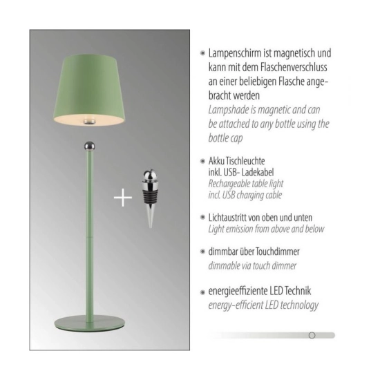 Lampa stołowa BOTERIA 19251-43 Paul Neuhaus by Zuma Line