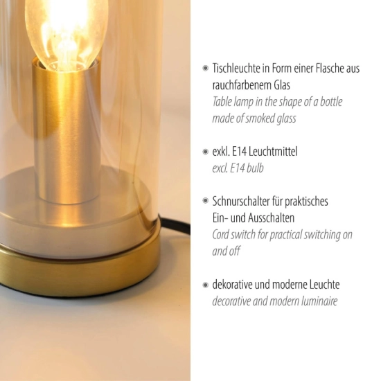 Lampa stołowa BOTTLE 14006-27 Paul Neuhaus by Zuma Line