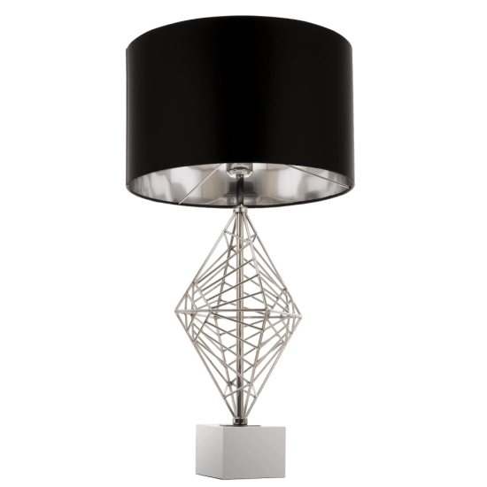 Lampa stołowa Caracas - T01960CH CosmoLigh CosmoLight - zdjęcie produktu