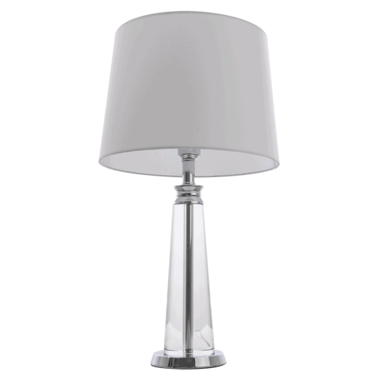 Lampa stołowa Charlotte - T01332CH-WH CosmoLight - zdjęcie produktu