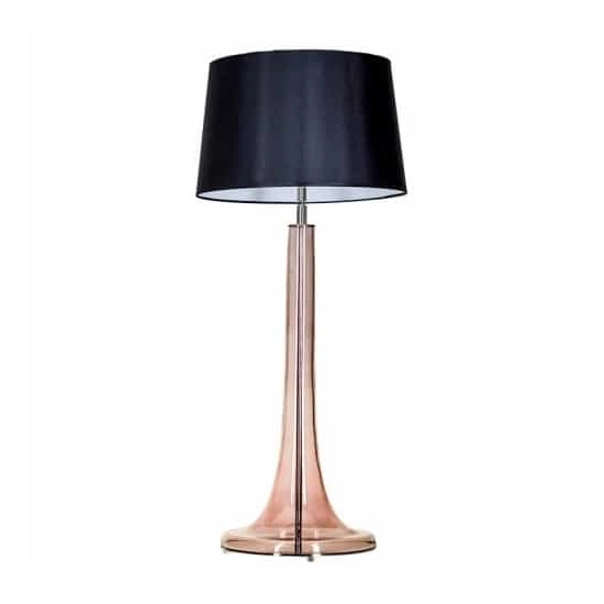 Lampa stołowa Lozanna Transparent Copper L214382229 4Concepts