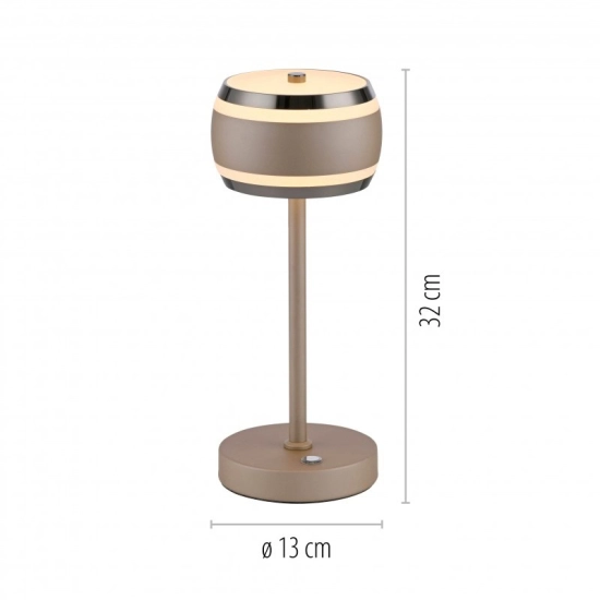 Lampa stołowa PURE FALLING RINGS 4503-97 Paul Neuhaus by Zuma