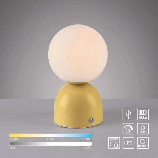 Lampa stołowa RUDI 19218-81 Paul Neuhaus Schöner Wohnen - zdjęcie produktu