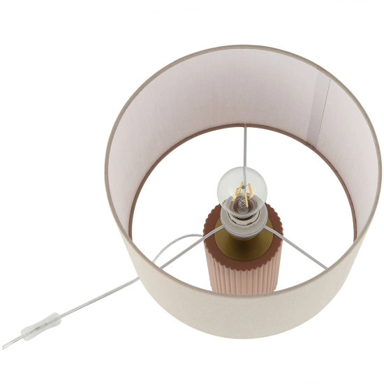 Lampa stołowa Tokio 1xE27 LP-787/1T beżowa LIGHT PRESTIGE