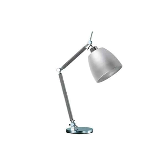 Lampa stołowa ZYTA S TABLE ALU aluminium AZ2307+AZ2596 śr.33cm AZZARDO