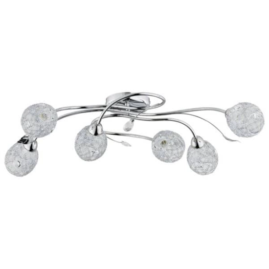 Lampa sufitowa druciana ORLEAN VI szer. 78cm 20386 ALFA - zdjęcie produktu