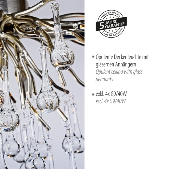Plafon ICICLE 8090-55 Paul Neuhaus