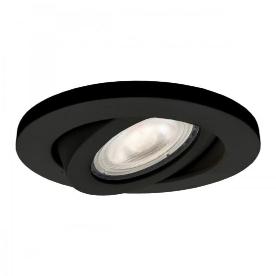 LAGOS oczko podtynkowe ruchome czarne LIGHT PRESTIGE - zdjęcie produktu